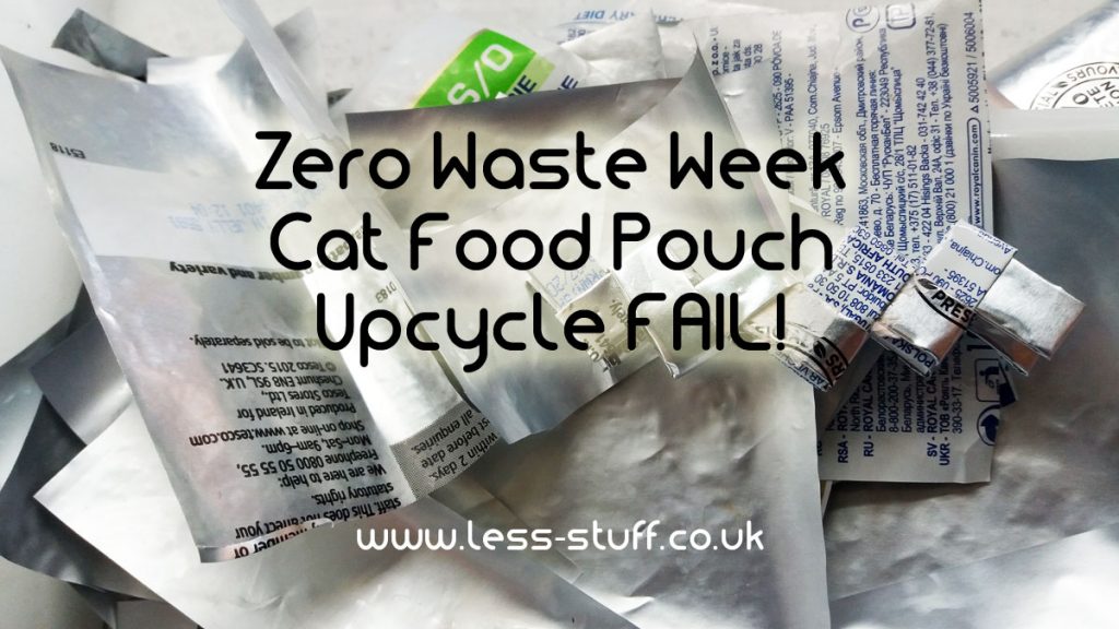 Cat food pouch fail