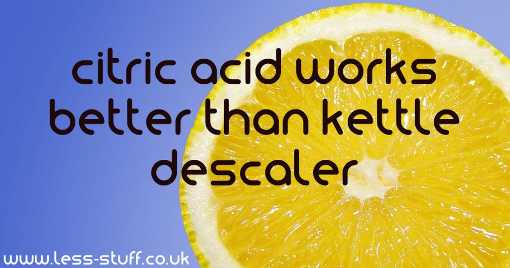 citric acid descaler