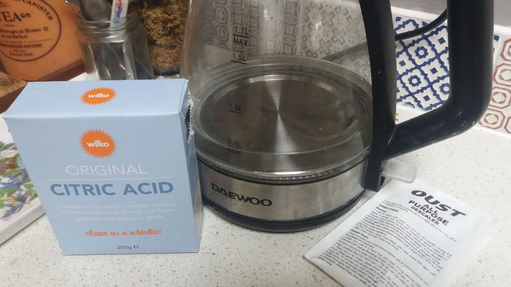 citric acid kettle cleaner