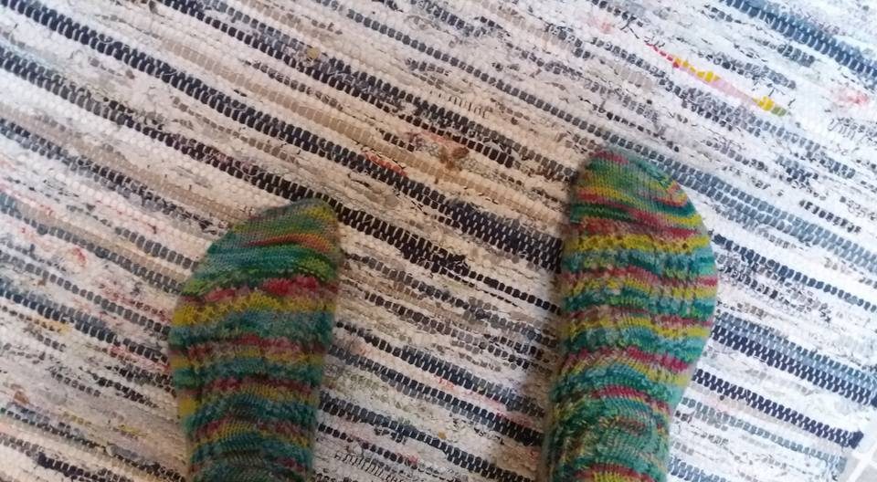 Devon Sun Yarn Socks